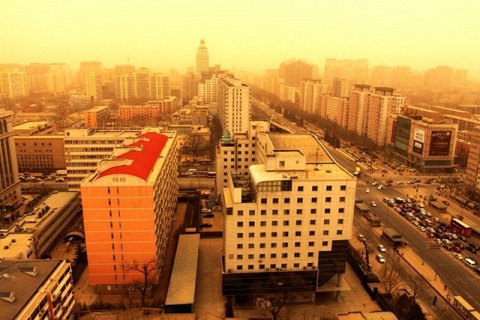 Пыльная буря в Пекине
