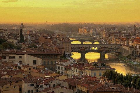 Понте Веккьо - старый мост Флоренции