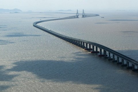 Мост Ханчжоу в Китае &ndash; самый длинный мост в мире