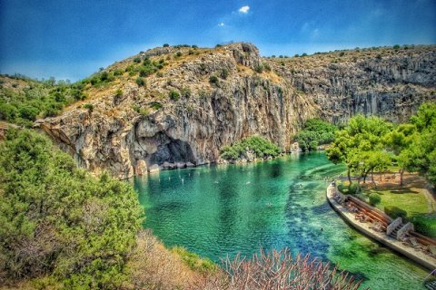 Озеро Вульягмени - настоящее чудо Греции