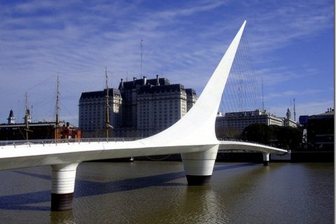 Мост Женщины в Буэнос-Айресе
