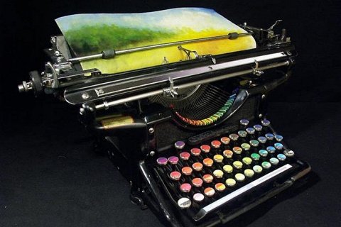 Печатная машинка, которая рисует