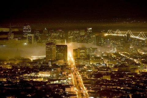 Знаменитый туман Сан-Франциско