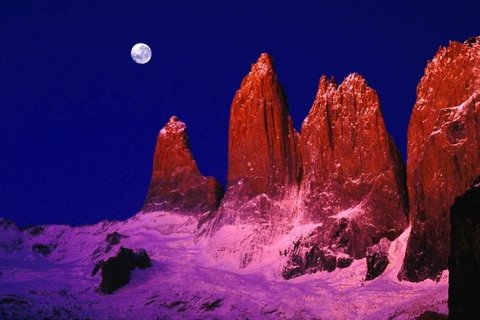 Национальный парк Торрес дель Пайне в Патагонии