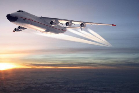 Самый большой транспортник в мире. Ан-225 "Мрия"