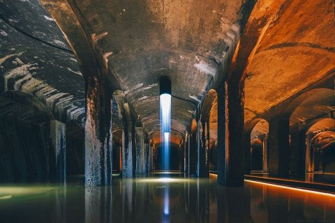 Цистерна: подземное водохранилище и искусство