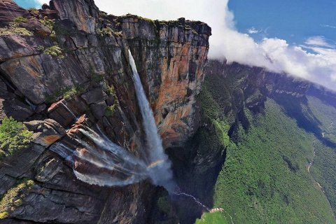 Самые высокие водопады в мире. Топ-20