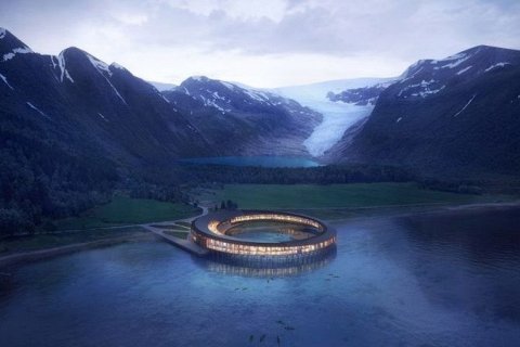 Арктический отель Svart в Норвегии