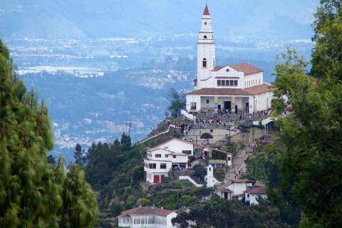 Храм на горе Монсеррат, Колумбия