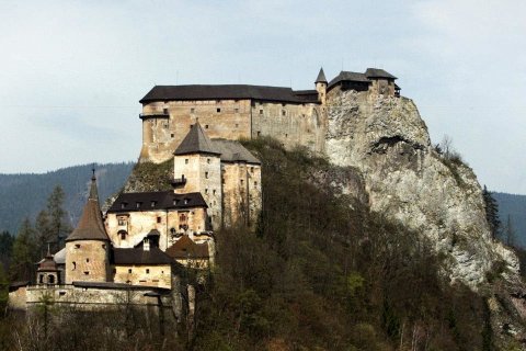 Оравский замок в Словакии