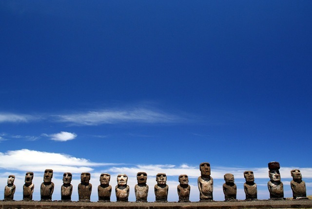 ilha Moai