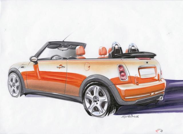 MINI Convertible Design Sketch 2_1