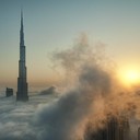 Дубаи в облаках