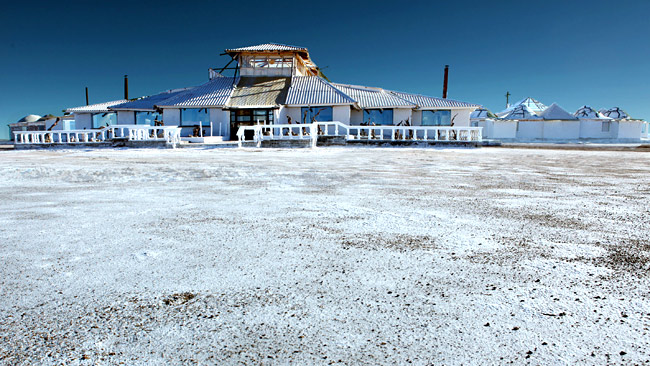 отель из соли