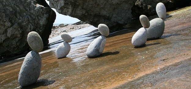 скульптуры из камней