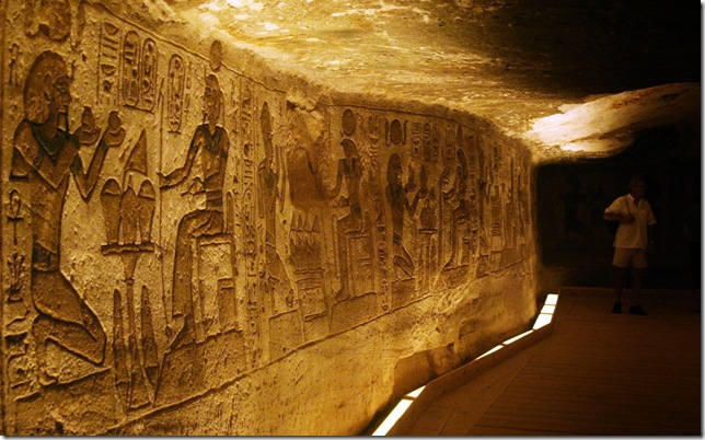 Interior de Abu Simbel