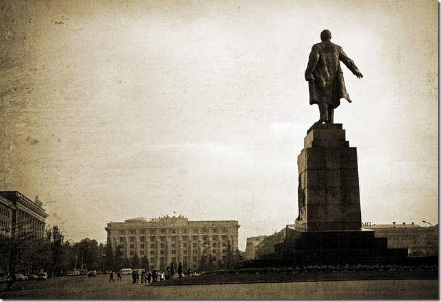 памятник ленину