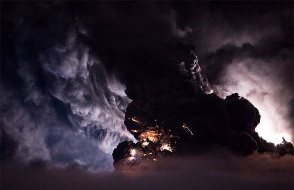 вулкан в исландии