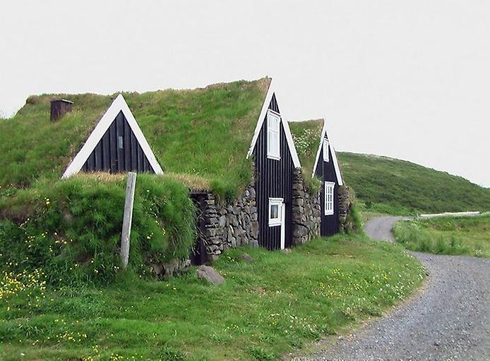 традиционные дома исландии