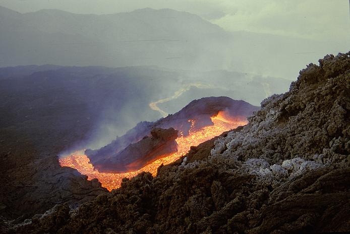 гора этна извержение