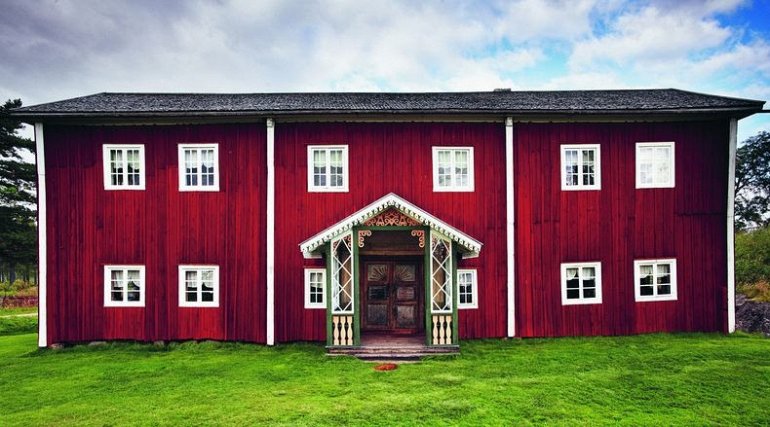 традиционные дома швеции