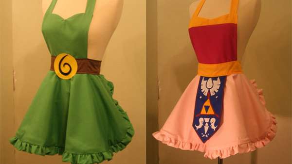 женский передник в элегантном стиле