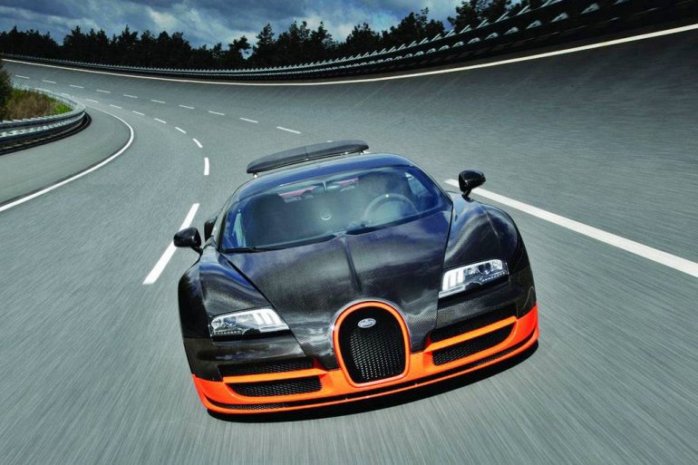 Самая быстрая машина в мире. Bugatti Veyron Super Sport