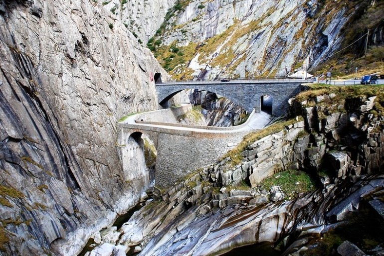 Чертов Мост - Тейфельсбрюкке в Швейцарии