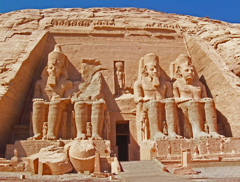 храмы древнего египта