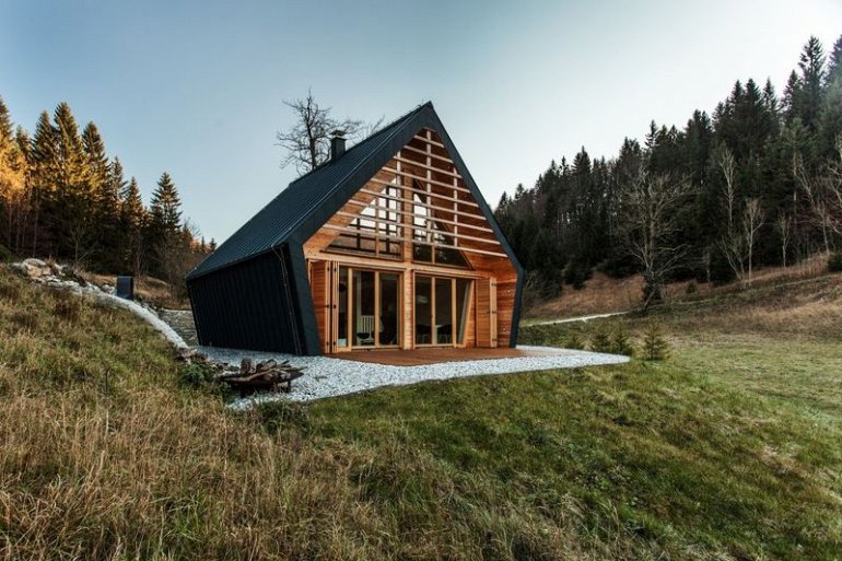 дом в горах Словении