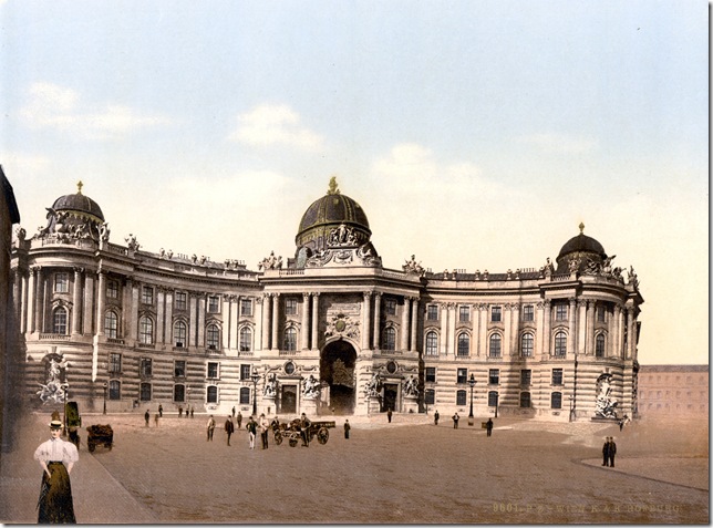 Wien_Hofburg_um_1900
