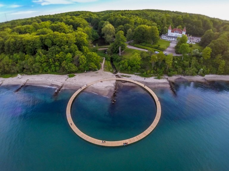 бесконечный мост в Дании