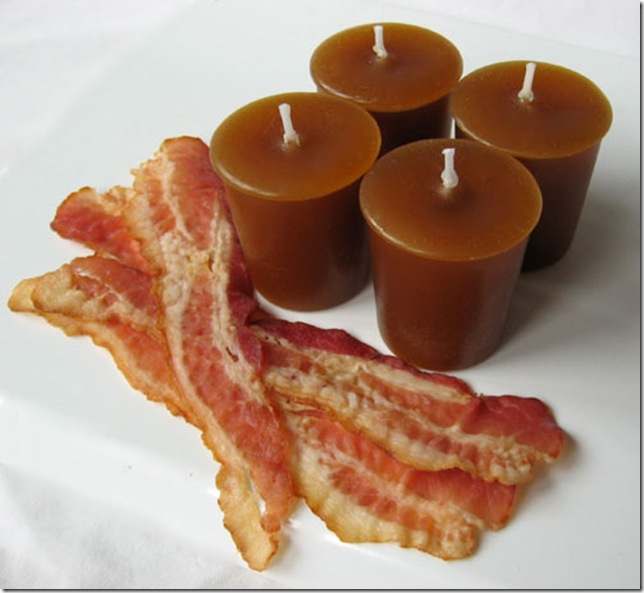 bacon-candles