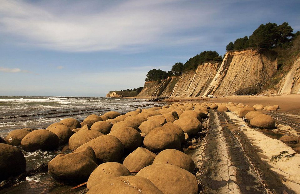 Фото Пляж катящихся камней