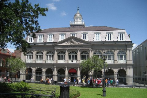 Пресбитер - историческое здание Нового Орлеана