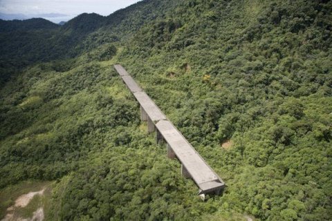 Виадук Петробрас - заброшенный мост посреди джунглей