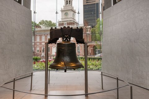 Колокол Свободы в Филадельфии