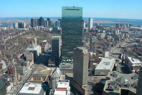 Башня Джона Хэнкока в Бостоне