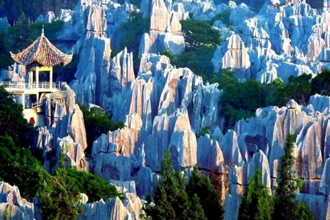 Шилинь, каменный лес в Китае