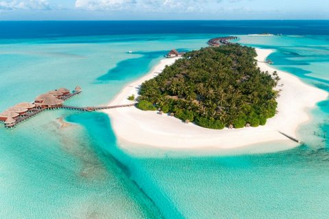 Частный остров на Мальдивах за 100 000 $ в сутки