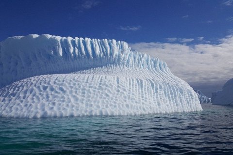 Ледяной щит на одном полюсе влияет на покрытие противоположного полюса