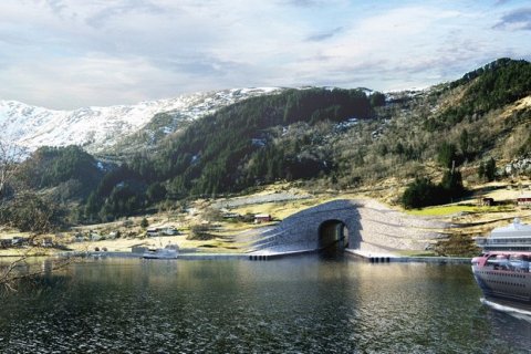Норвегия построит судовой туннель длиной в милю для обхода опасного полуострова