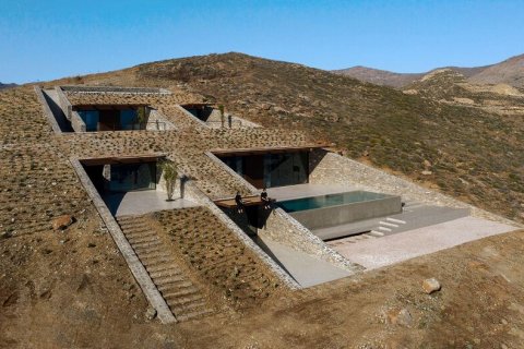 MOLD Architects и красивый дом в Греции