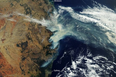 Пожары "черного лета" в Австралии изменили атмосферу Земли