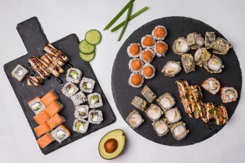 Блюдо, как дань традициям страны восходящего солнца