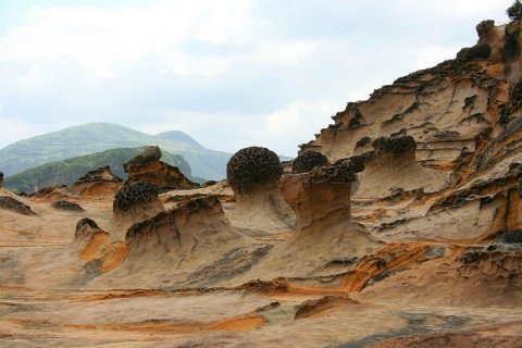 Йелиу - необыкновенный геологический парк Тайваня