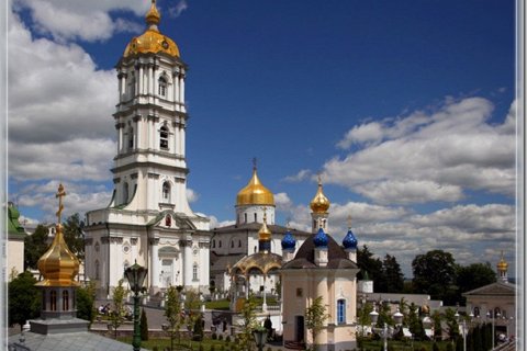 Почаевская Лавра - один из крупнейших монастырей Украины