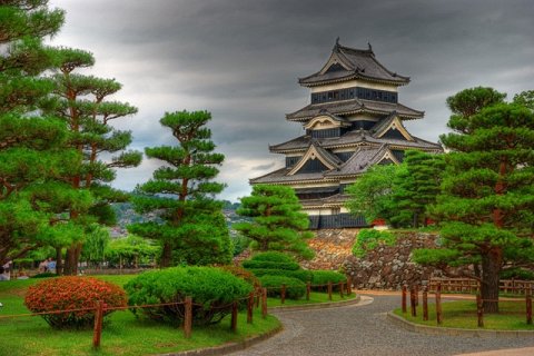 Замок Мацумото в Японии