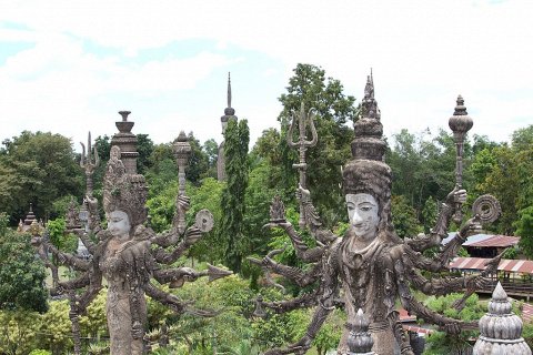 Сала Кеоку, величественный парк Будды в Таиланде