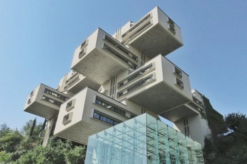 Штаб-квартира Банка Грузии: брутальное архитектурное чудо